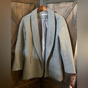 EUC NIC+JO WOOL LIKE BLAZER